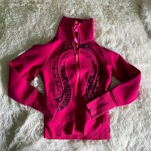 lululemon Hot Pink Zip Up Jacket